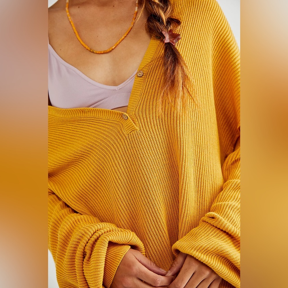 Free People Beach Picnic Sweater Romper - Picture 3 of 12